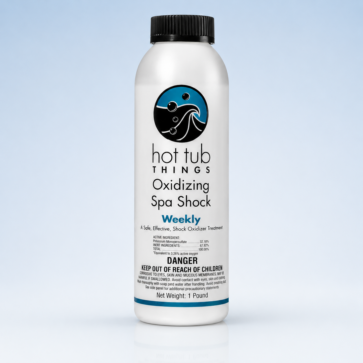 Hot Tub Things® Oxidizing Spa Shock – Chlorine-Free Oxygen Cleaner