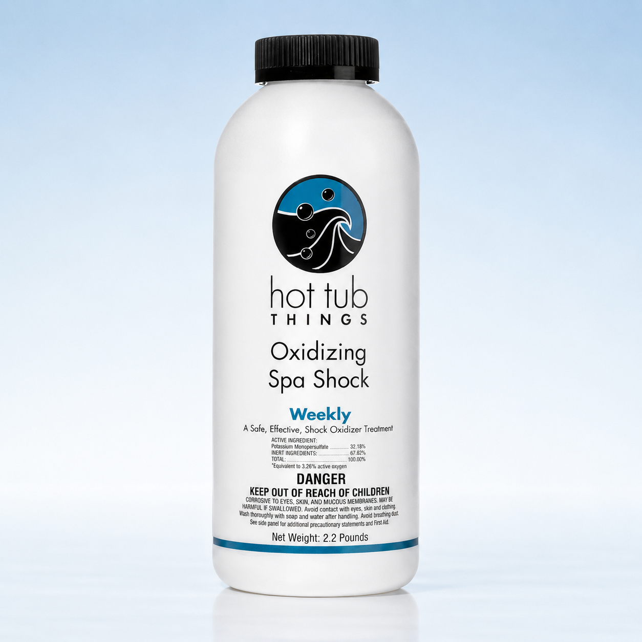 Hot Tub Things® Oxidizing Spa Shock – Chlorine-Free Oxygen Cleaner