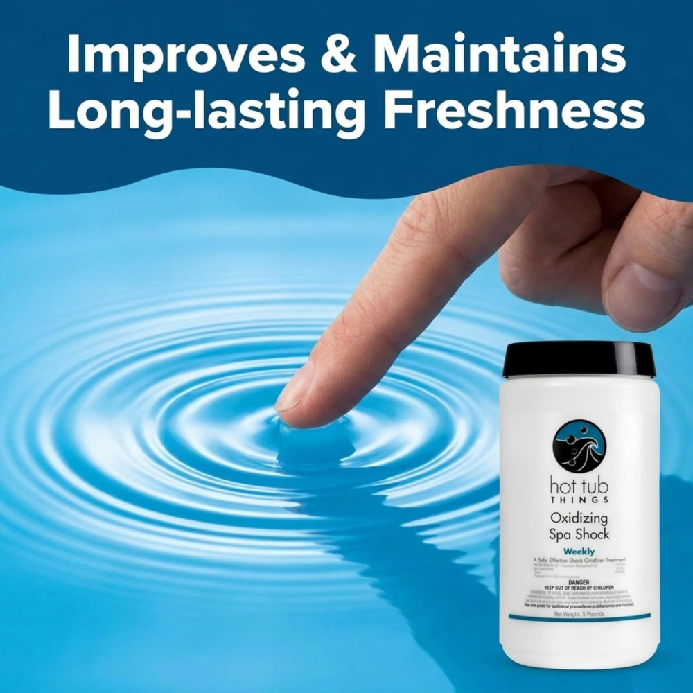 Hot Tub Things® Oxidizing Spa Shock – Chlorine-Free Oxygen Cleaner