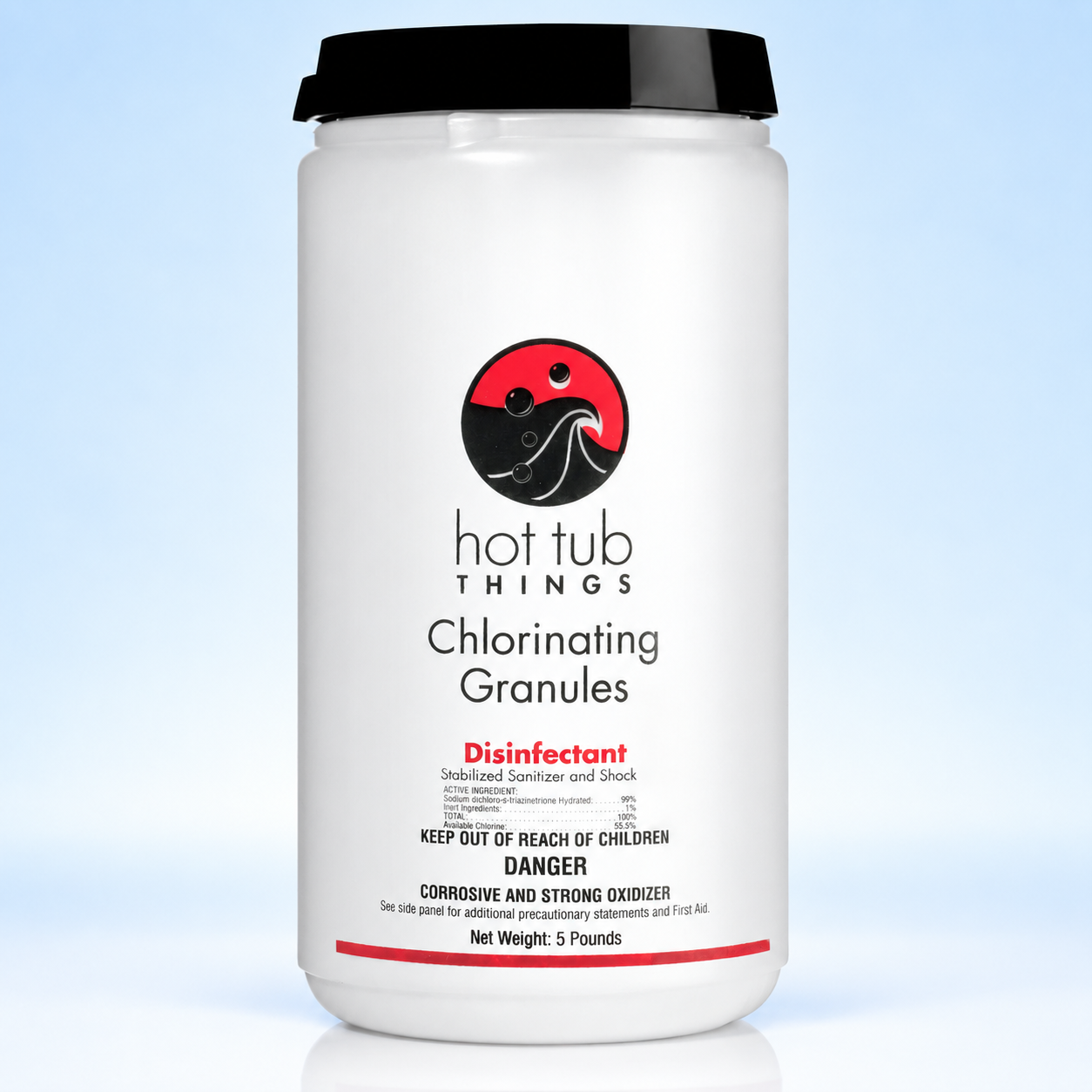 Hot Tub Things® Chlorinating Granules – Premium Fast-Dissolving Spa Sanitizer