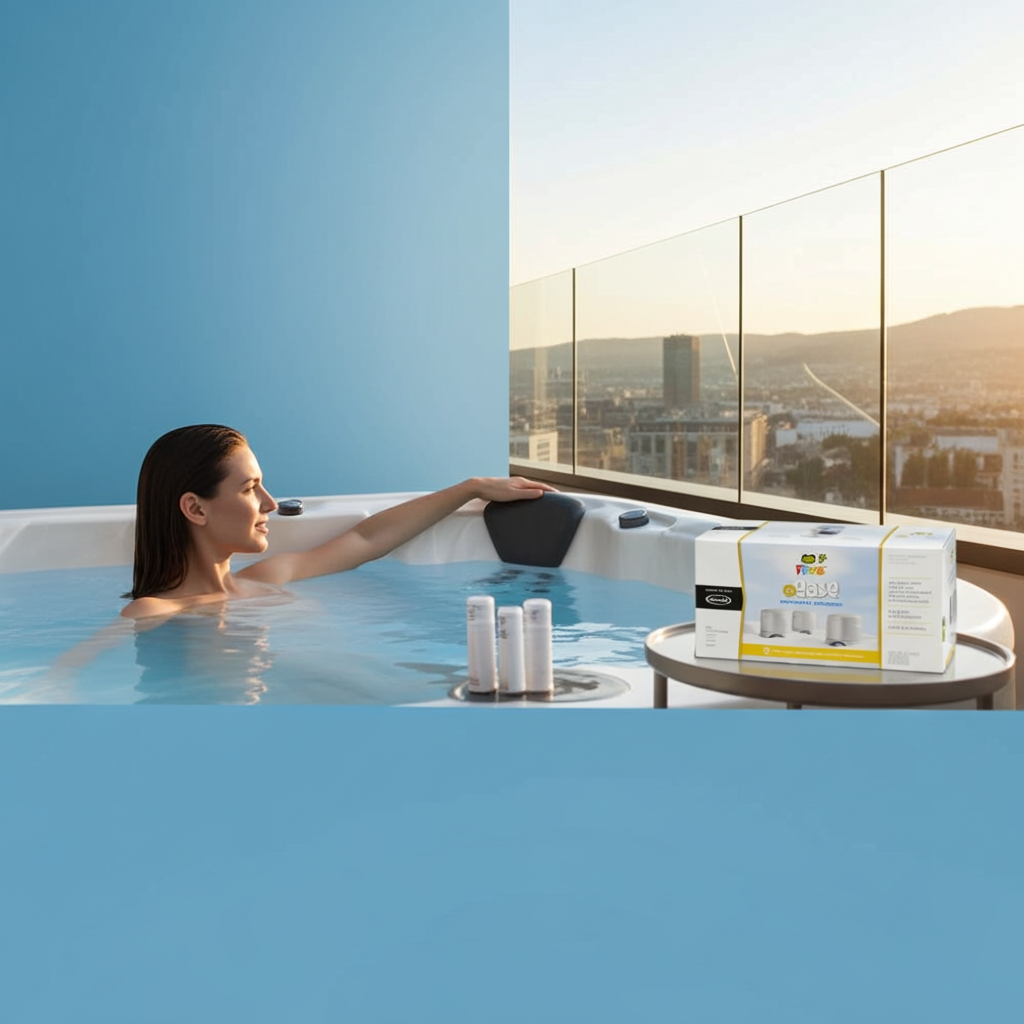 Paquete de 3 cartuchos Frog® @ease® SmartChlor® para jacuzzis Jacuzzi® (pieza n.° 6473-295) 