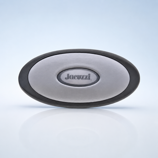 Almohada de spa Jacuzzi® Serie J‑300, gris (2007-2013) – Reposacabezas deslizable ovalado – pieza n.° 2472‑826 
