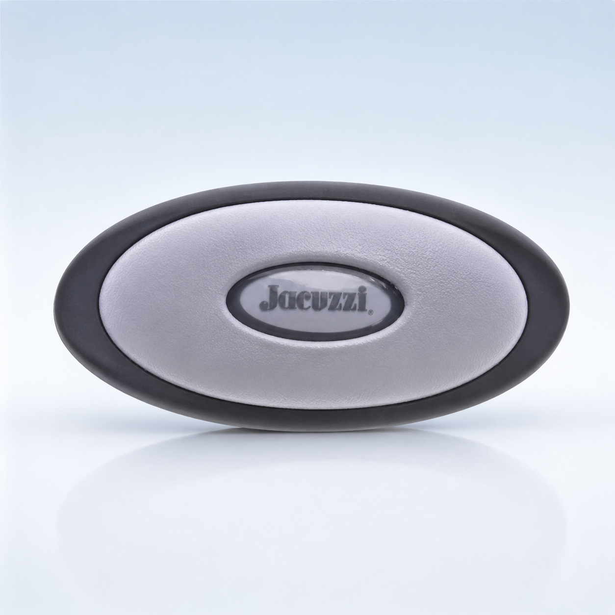 Almohada de spa Jacuzzi® Serie J‑300, gris (2007-2013) – Reposacabezas deslizable ovalado – pieza n.° 2472‑826 
