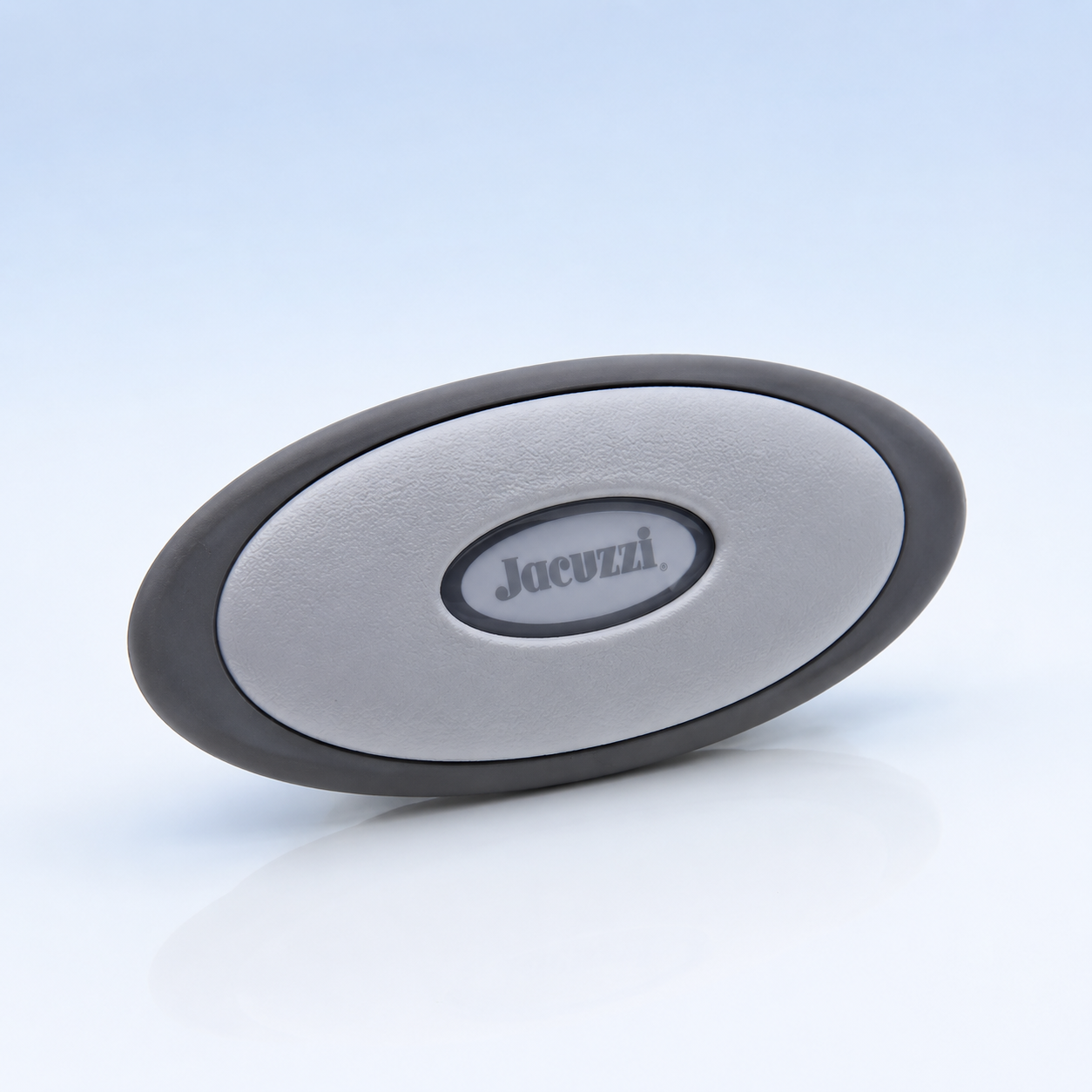 Almohada de spa Jacuzzi® Serie J‑300, gris (2007-2013) – Reposacabezas deslizable ovalado – pieza n.° 2472‑826 