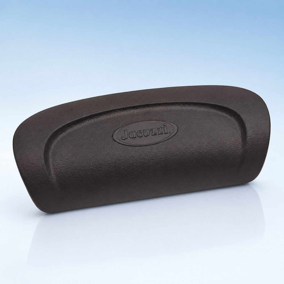 Almohada de spa Jacuzzi® J‑500, negra (2015-presente) – Reposacabezas ergonómico a presión – n.° de pieza 2472‑005 