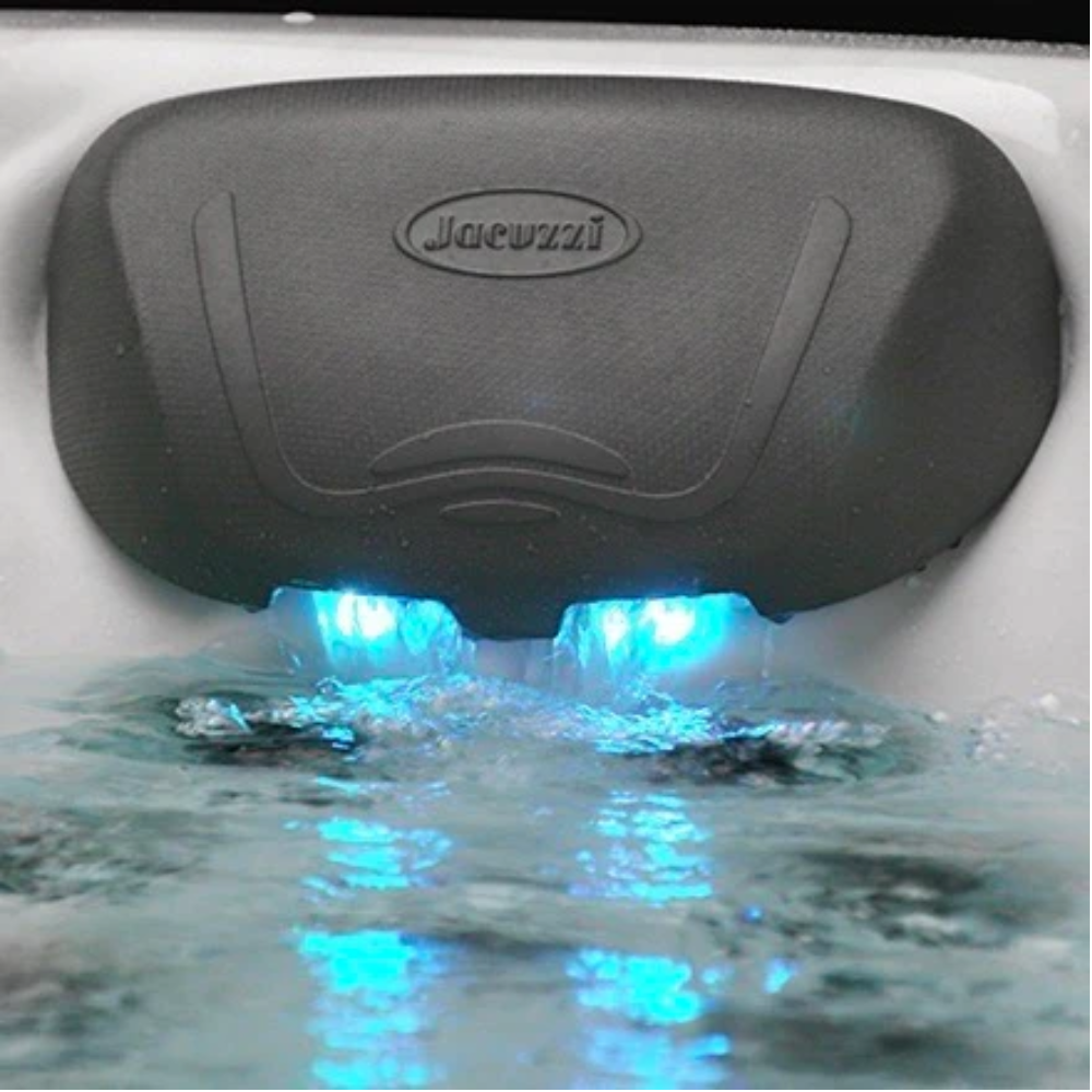 Jacuzzi® J‑300 HYDROSOOTHE Spa Pillow, Gris (2020-Presente) – Kit completo de almohada de masaje – pieza n.° 2472‑136 