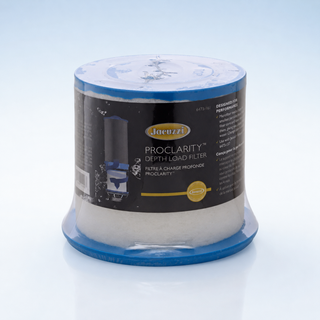 Cartucho de filtro de carga profunda Jacuzzi® PROCLARITY® – Núcleo de microfibra ultradenso (Series J‑300 y J‑400/J‑500 2012+) – n.° de pieza 6473‑161J