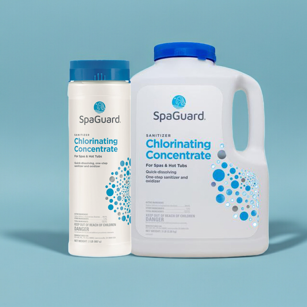 Concentrado clorante SpaGuard®: desinfectante granular para spa (2 lb/5 lb) 