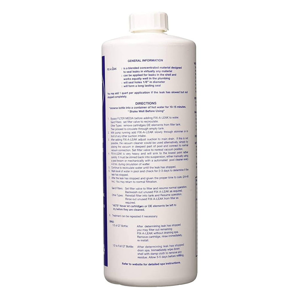Marlig® Fix-A-Leak Spill / Spa Leak Sealer (32 fl oz) – Permanent Leak Repair