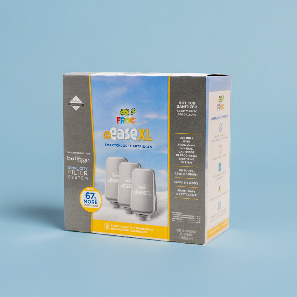 FROG® @ease XL SmartChlor Cartridge 3-Pack for Bullfrog® Spas – Simplicity Series