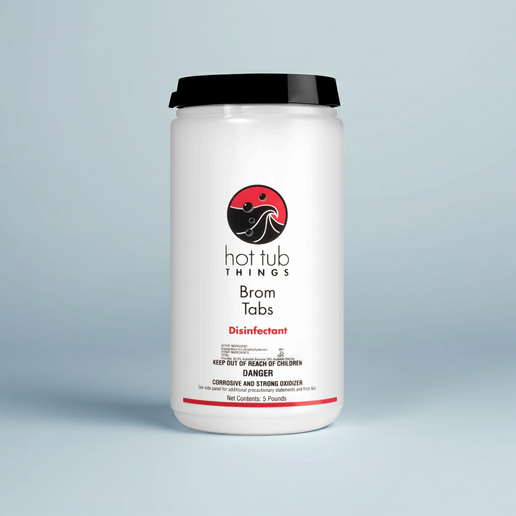 Hot Tub Things® Bromine Tablets (Brom Tabs) (1.5 lb & 5 lb)