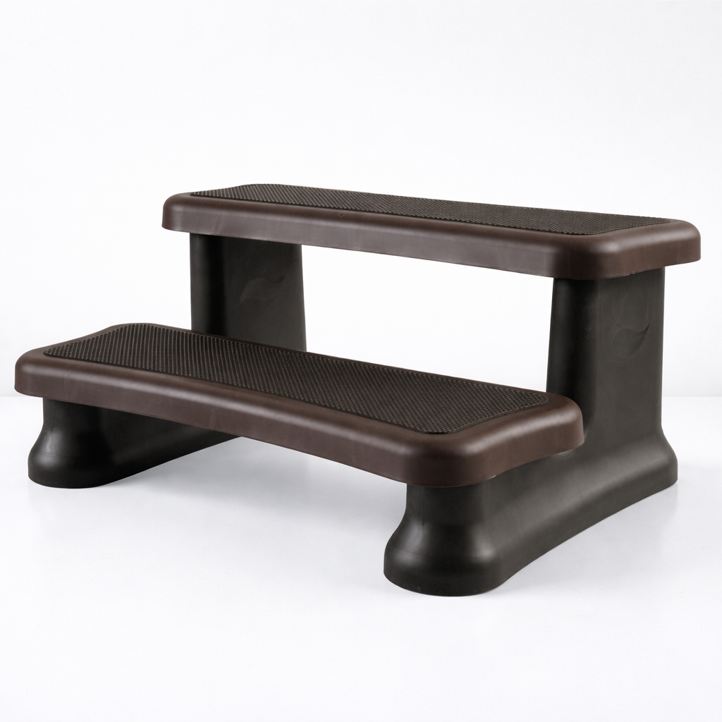 SmartStep Deluxe Spa Step Espresso | Hot Tub Things