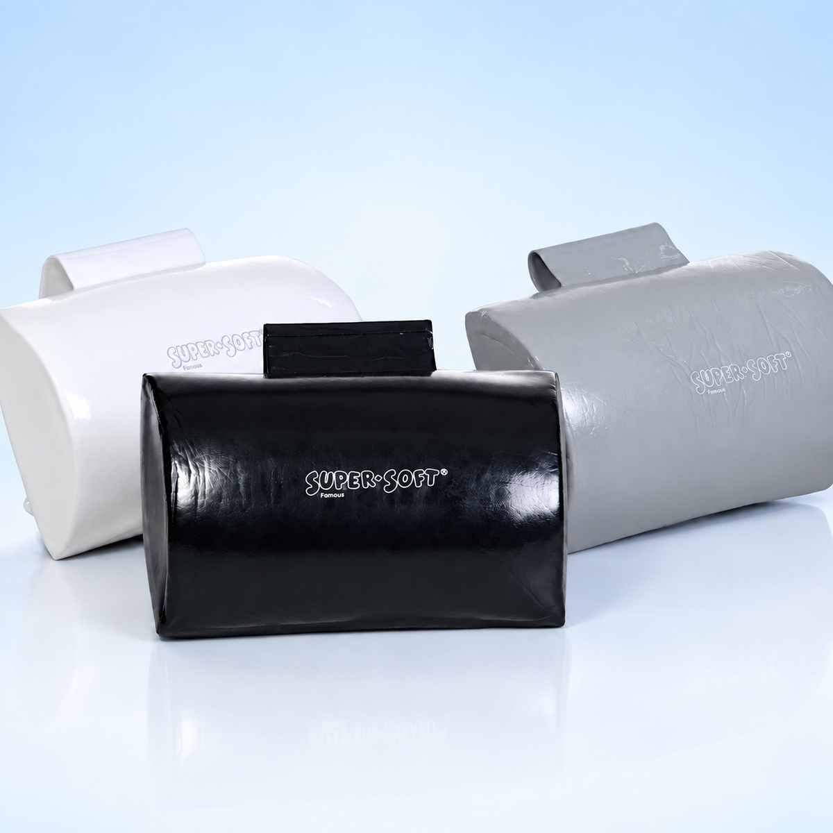 Almohada de spa con peso Super Soft® – Gris