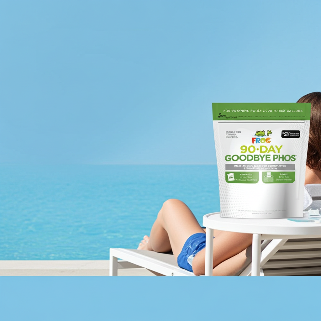 FROG® 90-Day GoodBye Phos™ – Cápsulas eliminadoras de fosfato (7500–30 000 galones) – n.° de pieza: 01-10-7000 