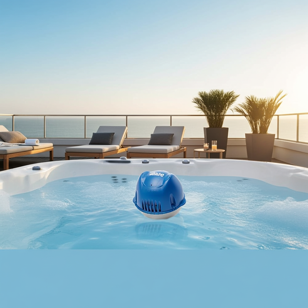 Sistema de desinfección flotante Frog® @ease SmartChlor para jacuzzis – número de pieza 01‑14‑3256 