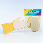 Guante de limpieza para spa Essentials Ultra Mitt: guante de látex resistente para líneas de suciedad 