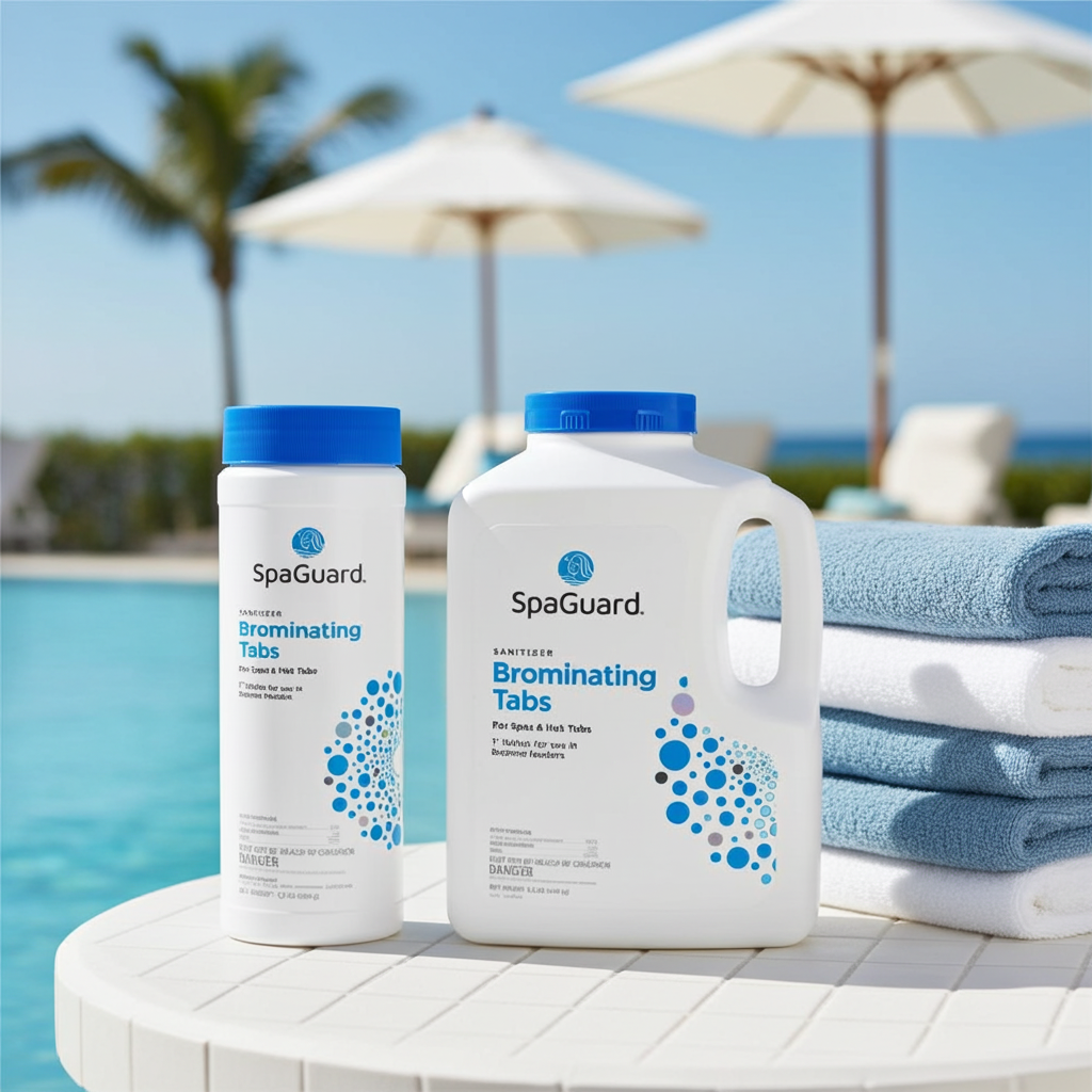 SpaGuard® Brominating Tablets – Sanitizer Tabs (1-in Tablets) (1.5 lb / 4.5 lb)