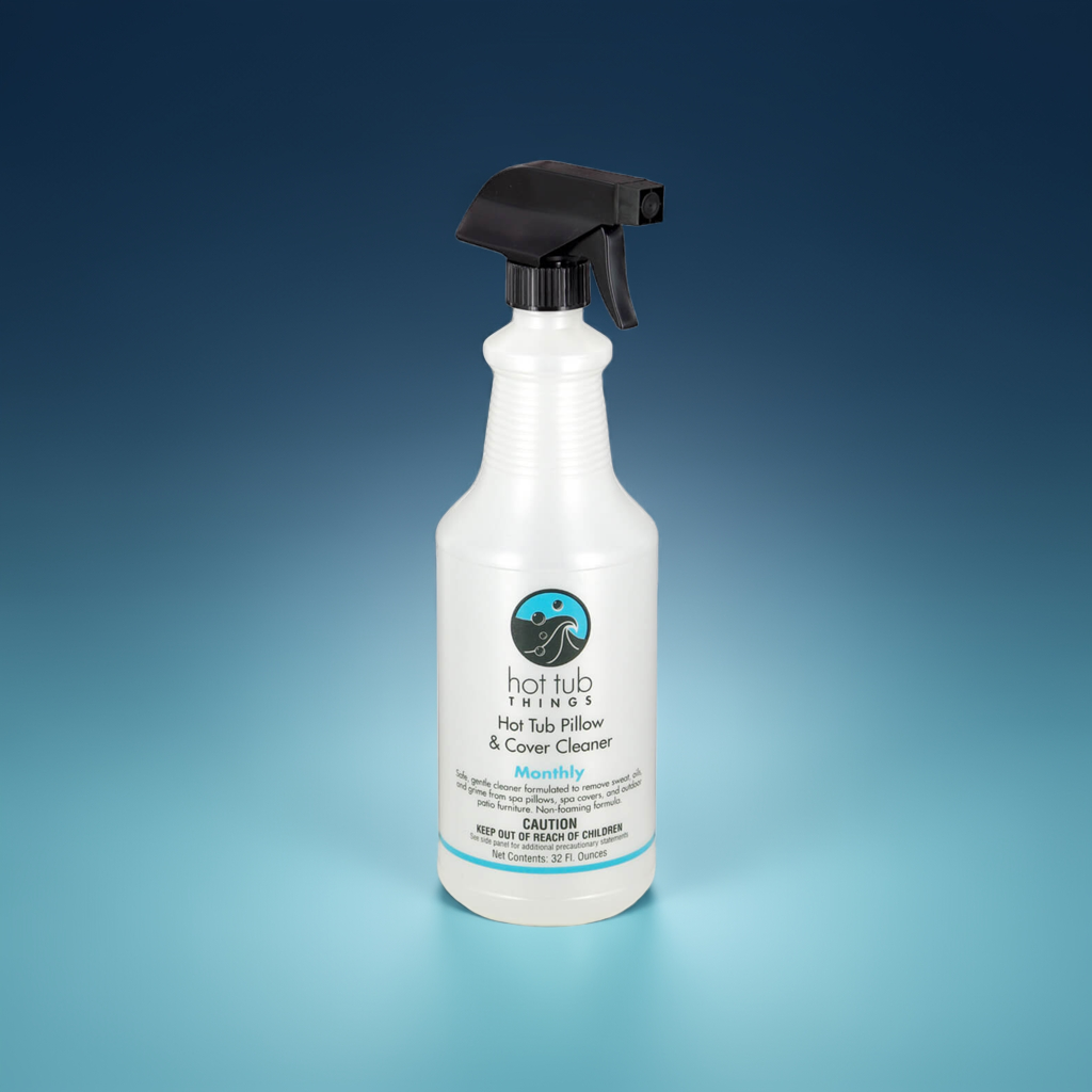 Hot Tub Things Pillow & Cover Cleaner – 32 fl oz Foam‑Free Spa Pillow & Cover Spray