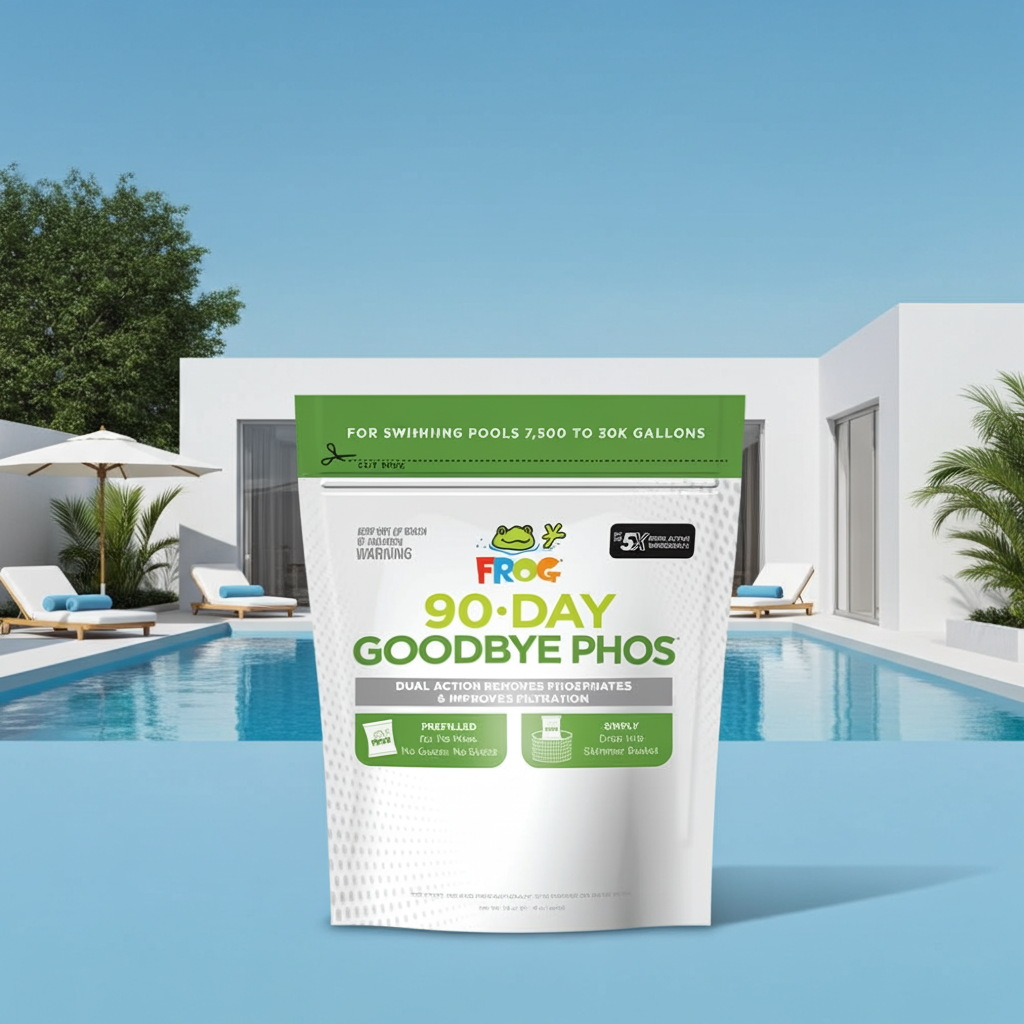 FROG® 90-Day GoodBye Phos™ – Cápsulas eliminadoras de fosfato (7500–30 000 galones) – n.° de pieza: 01-10-7000 