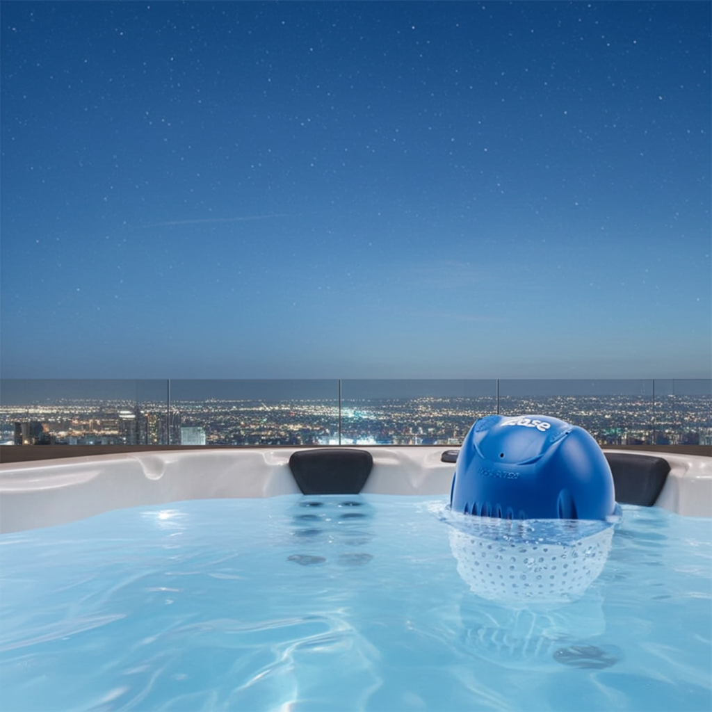 Sistema de desinfección flotante Frog® @ease SmartChlor para jacuzzis – número de pieza 01‑14‑3256 