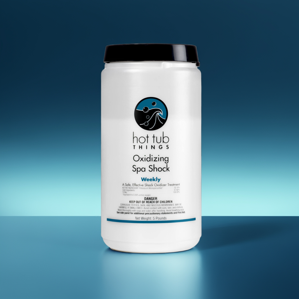 Hot Tub Things Oxidizing Spa Shock – 5 lb Chlorine-Free Oxygen Cleaner