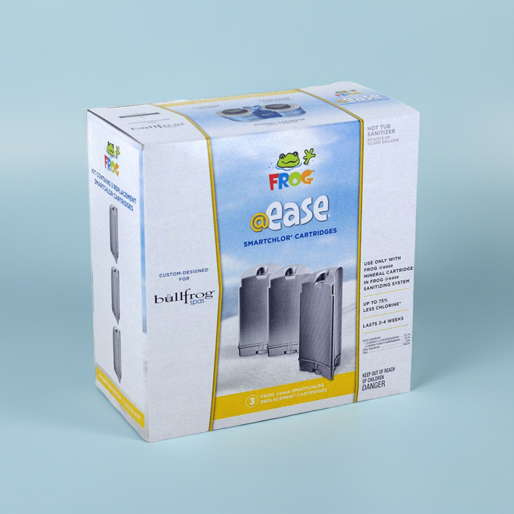 Paquete de 3 cartuchos Frog® @ease® SmartChlor® – Bullfrog® Spas Classic – pieza n.° 10‑01053 