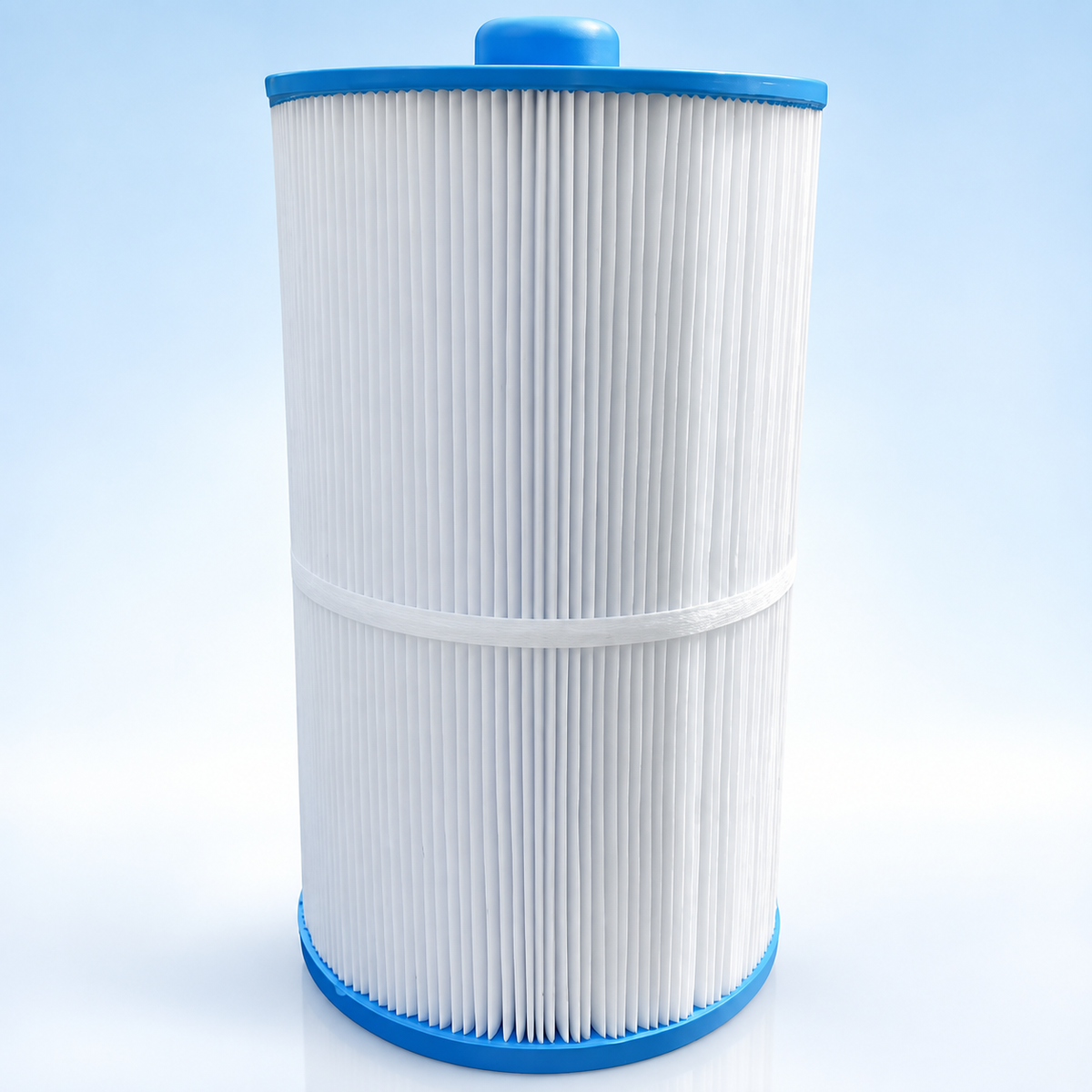 Sundance 680 Series MicroClean Mini Outer Filter cartridge, straight-on view