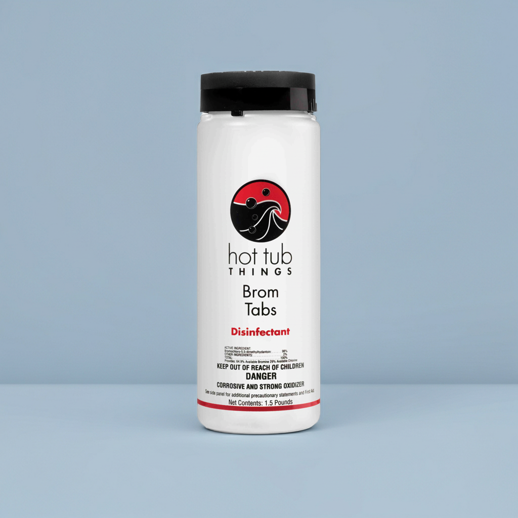 Hot Tub Things® Bromine Tablets (Brom Tabs) (1.5 lb & 5 lb)