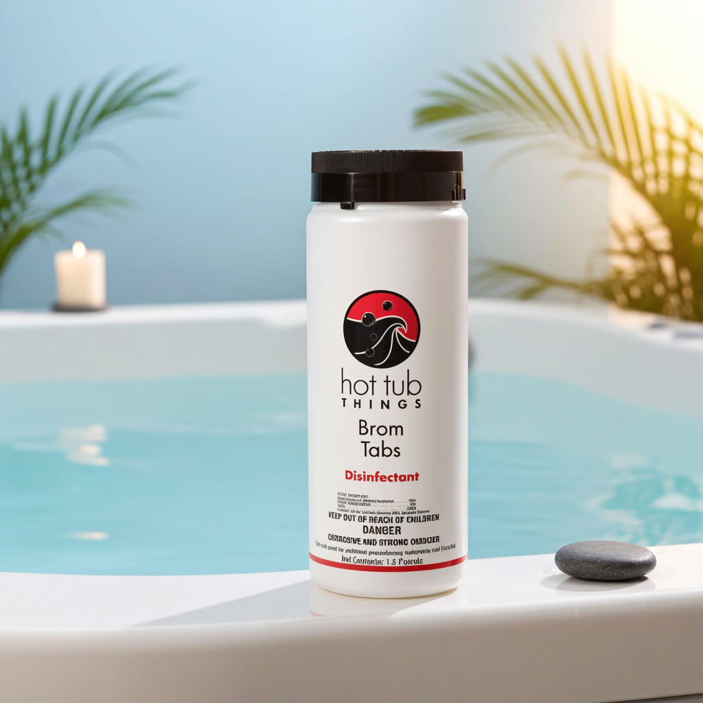 Hot Tub Things® Bromine Tablets (Brom Tabs) (1.5 lb & 5 lb)