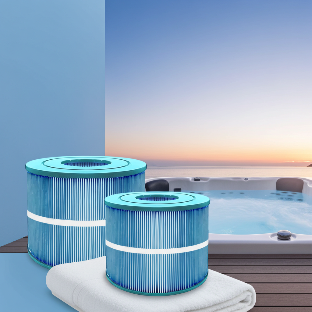 Hot Tub Things® 281 AntiMicrobial STIL Series Filter 2-Pack – Compatible with Bullfrog® 10-00810