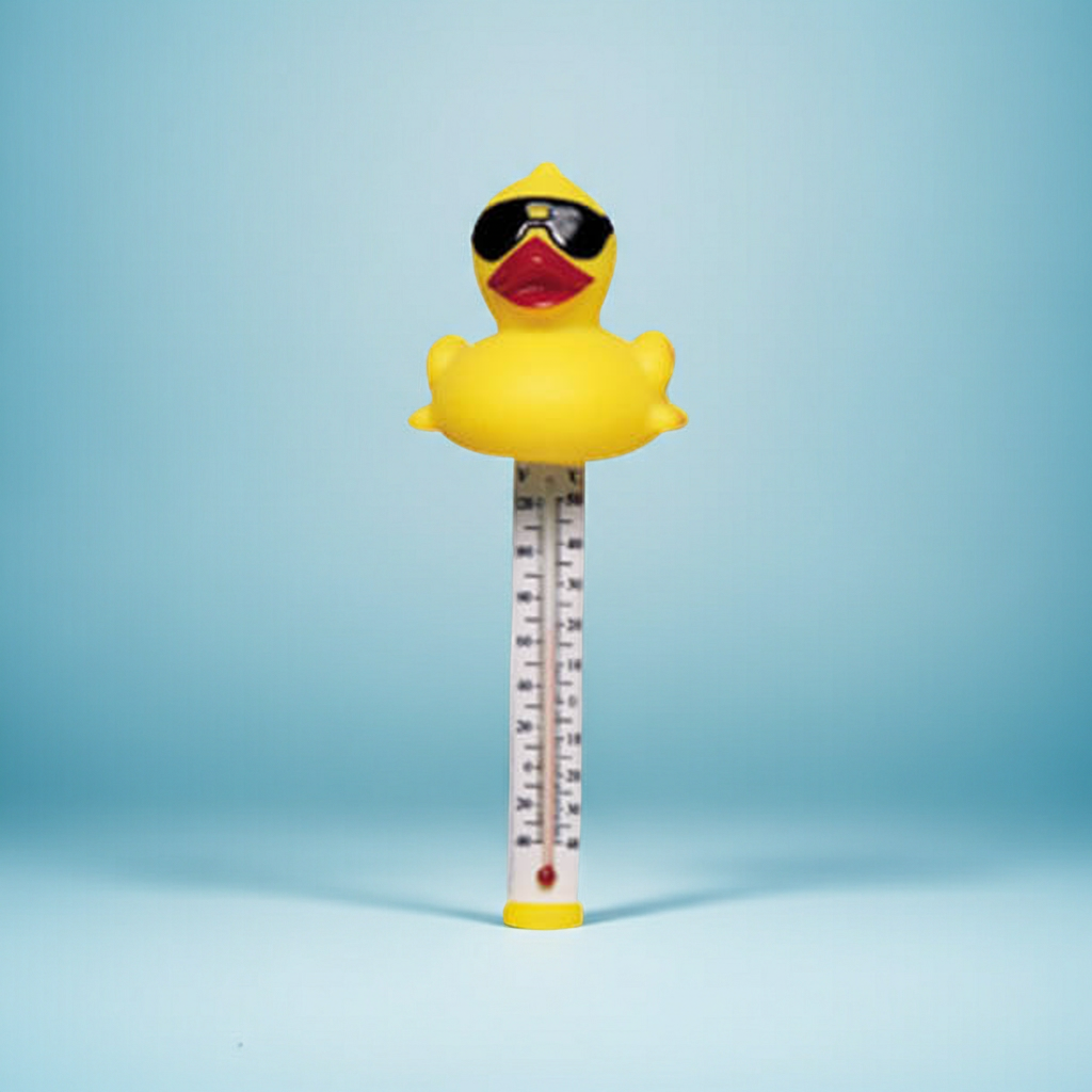 GAME® 7000 Derby Duck Thermometer – Spa & Pool, Dual Scale, Tethered