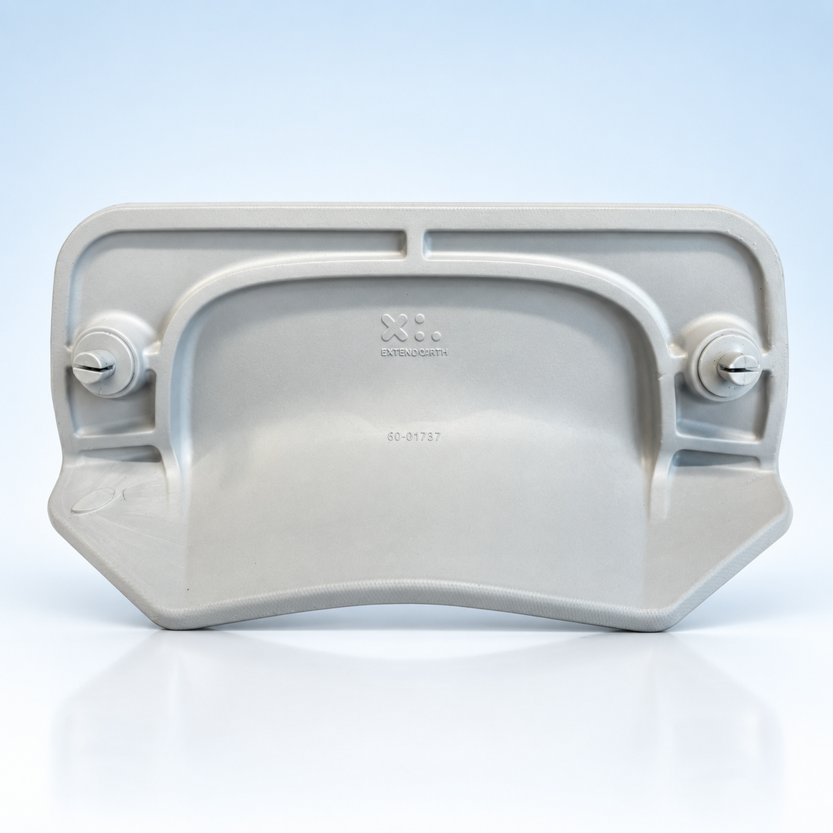 Bullfrog Swim Series gray foam headrest, additional view