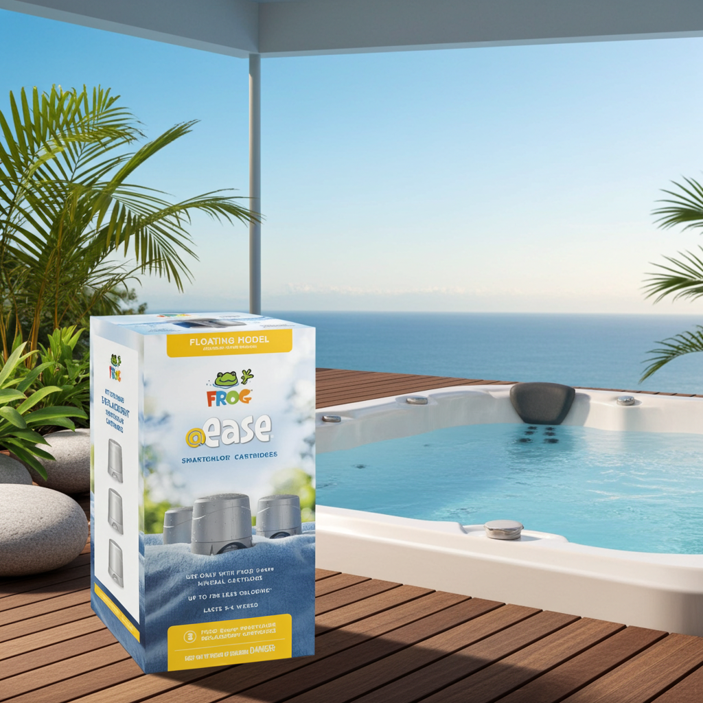 FROG® @ease® 2-in-1 Water Care Floating SmartChlor® Cartridge 3-Pack