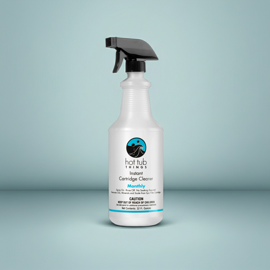 Hot Tub Things™ Instant Cartridge Cleaner - Spray-On Filter Cleaner (32 fl oz)