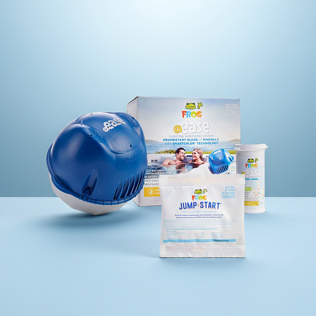 Sistema de desinfección flotante Frog® @ease SmartChlor para jacuzzis – número de pieza 01‑14‑3256 