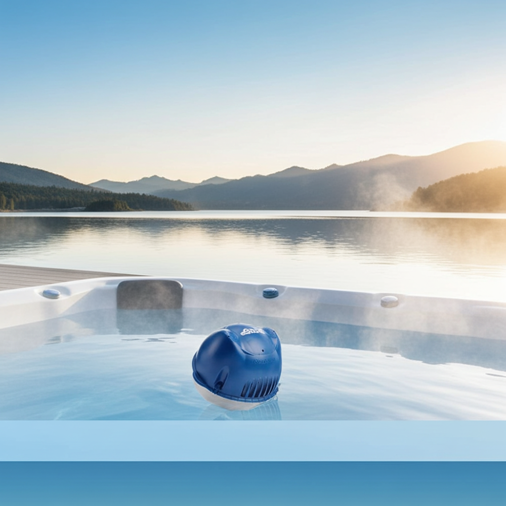 Sistema de desinfección flotante Frog® @ease SmartChlor para jacuzzis – número de pieza 01‑14‑3256 