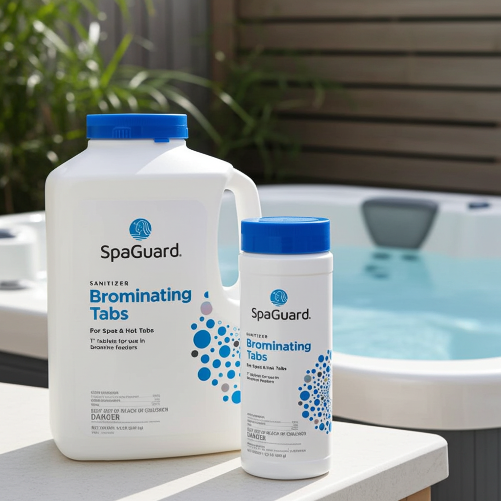 SpaGuard® Brominating Tablets – Sanitizer Tabs (1-in Tablets) (1.5 lb / 4.5 lb)