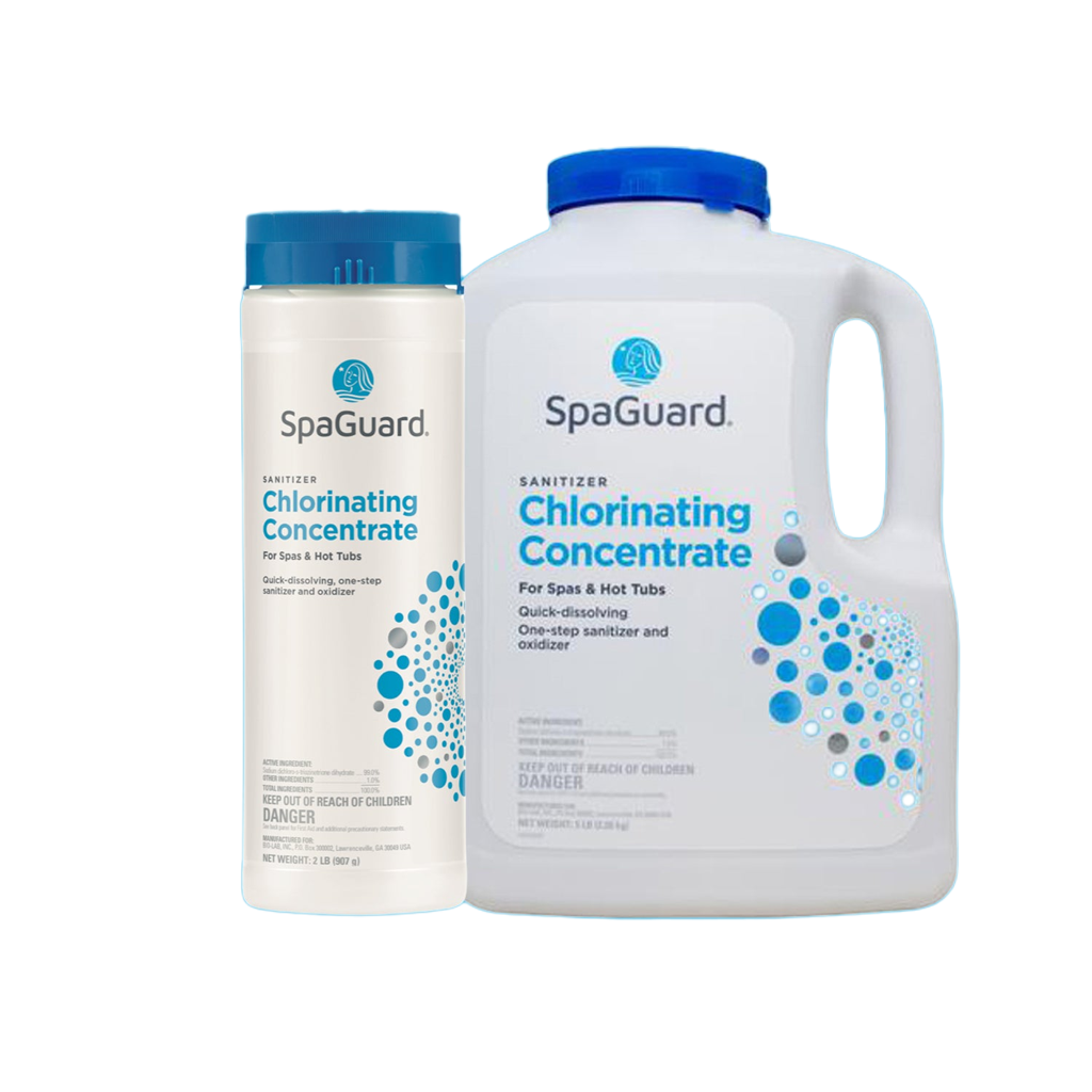 Concentrado clorante SpaGuard®: desinfectante granular para spa (2 lb/5 lb) 