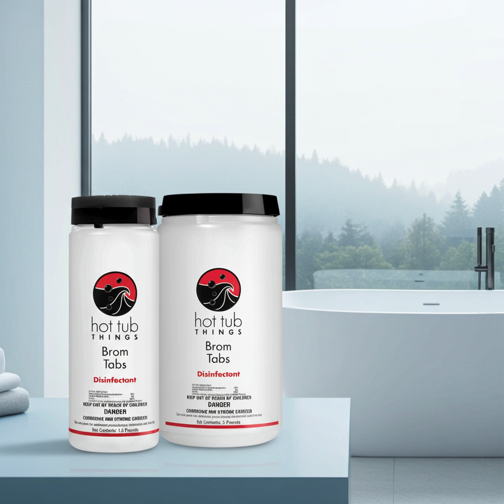 Hot Tub Things® Bromine Tablets (Brom Tabs) (1.5 lb & 5 lb)