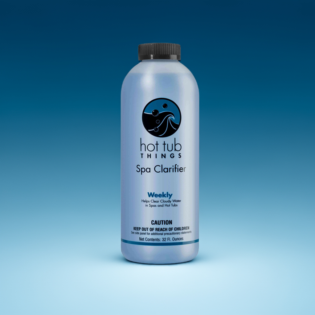 Hot Tub Things Spa Clarifier – 32 fl oz Bottle for Sparkling Water