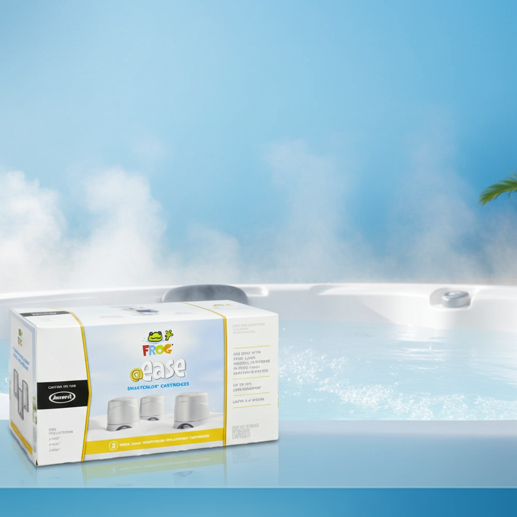 Paquete de 3 cartuchos Frog® @ease® SmartChlor® para jacuzzis Jacuzzi® (pieza n.° 6473-295) 