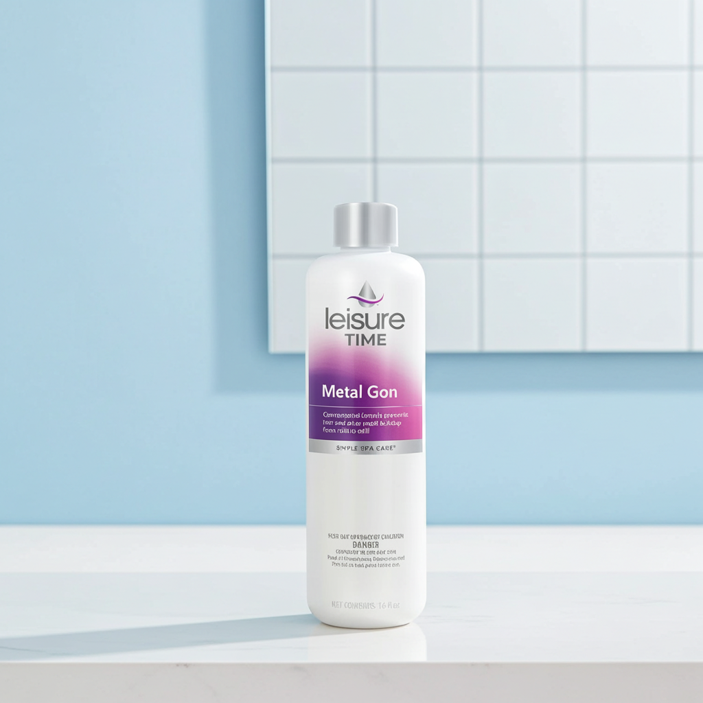 Leisure Time® Metal Gon® (16 fl oz) – Spa Metal & Stain Prevention