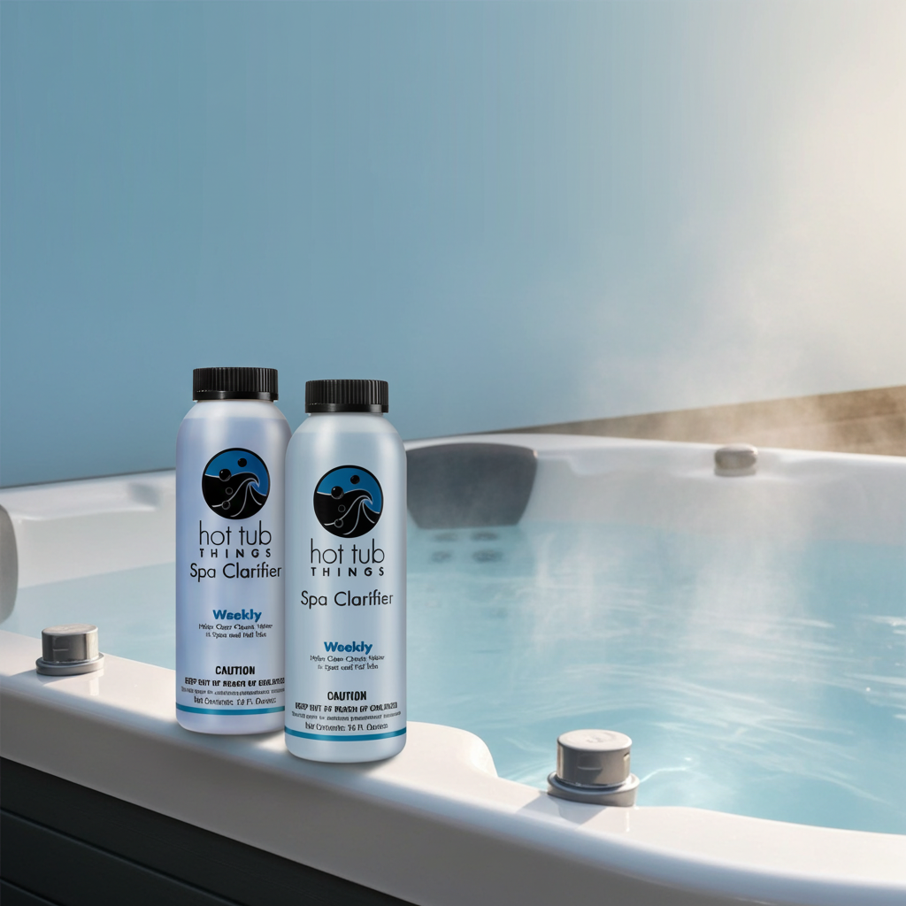 Hot Tub Things® Spa Clarifier – Crystal Clear Water in Hours