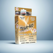 TEAR-AID® Type A Fabric Repair Kit – Clear Patches for Hot Tub Covers & Spa Equipment