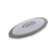 Jacuzzi® J‑300 Series Spa Pillow, Gray (2007–2013) – Oval Slide‑On Headrest – part #2472‑826