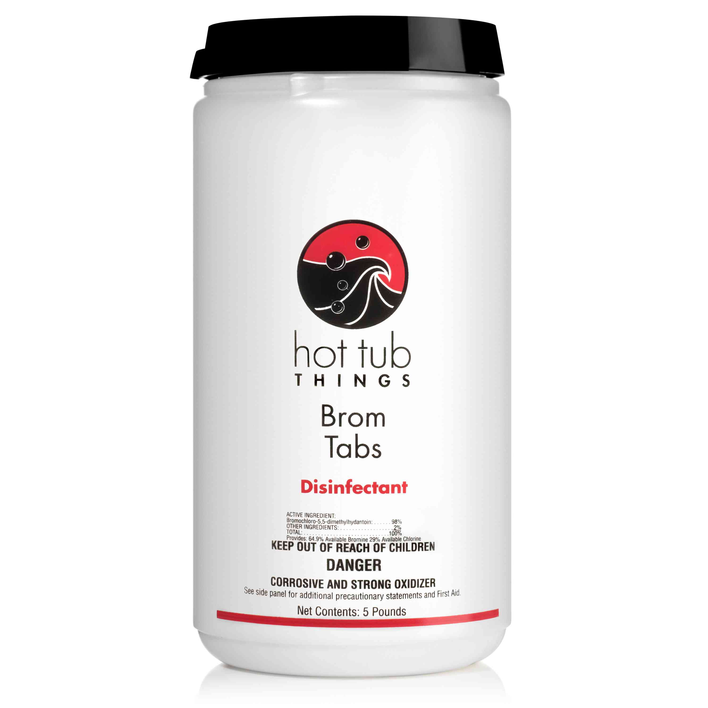 Hot Tub Things® Bromine Tablets – 5 lb Spa & Hot Tub Sanitizer