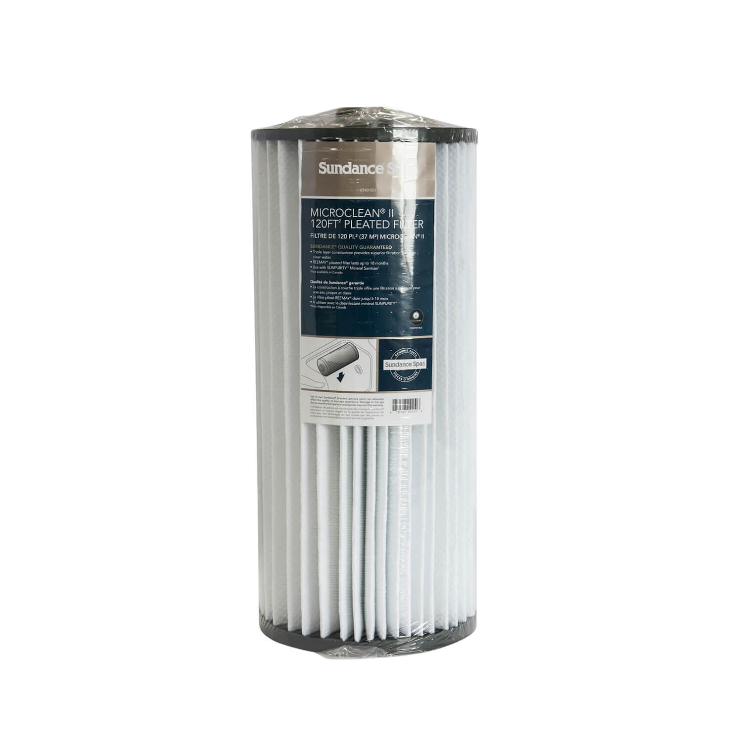 Sundance® Spa Filter Cartridge – 75 Sq Ft Replacement (Universal Fit) – part #6540-507S