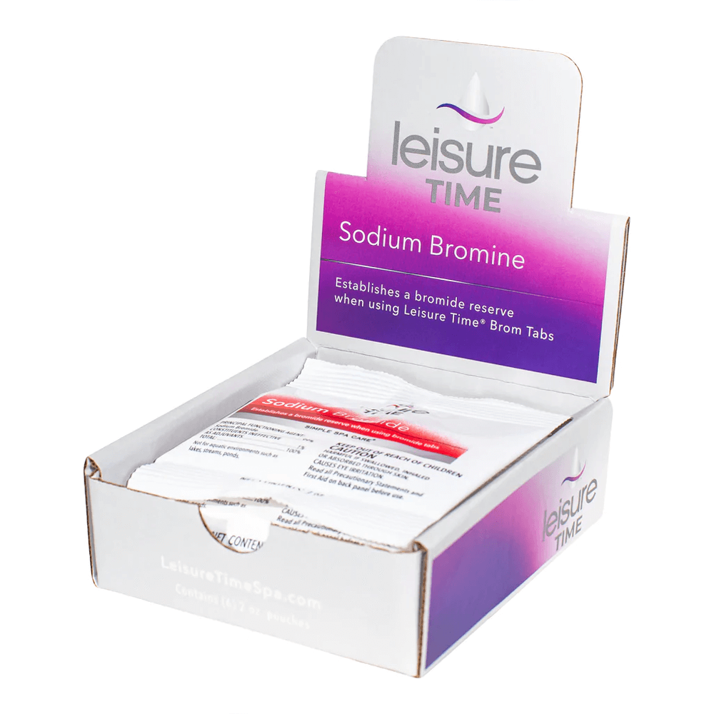 Leisure Time® Sodium Bromide Packets (6×2 oz) – Spa Startup Bromide Reserve
