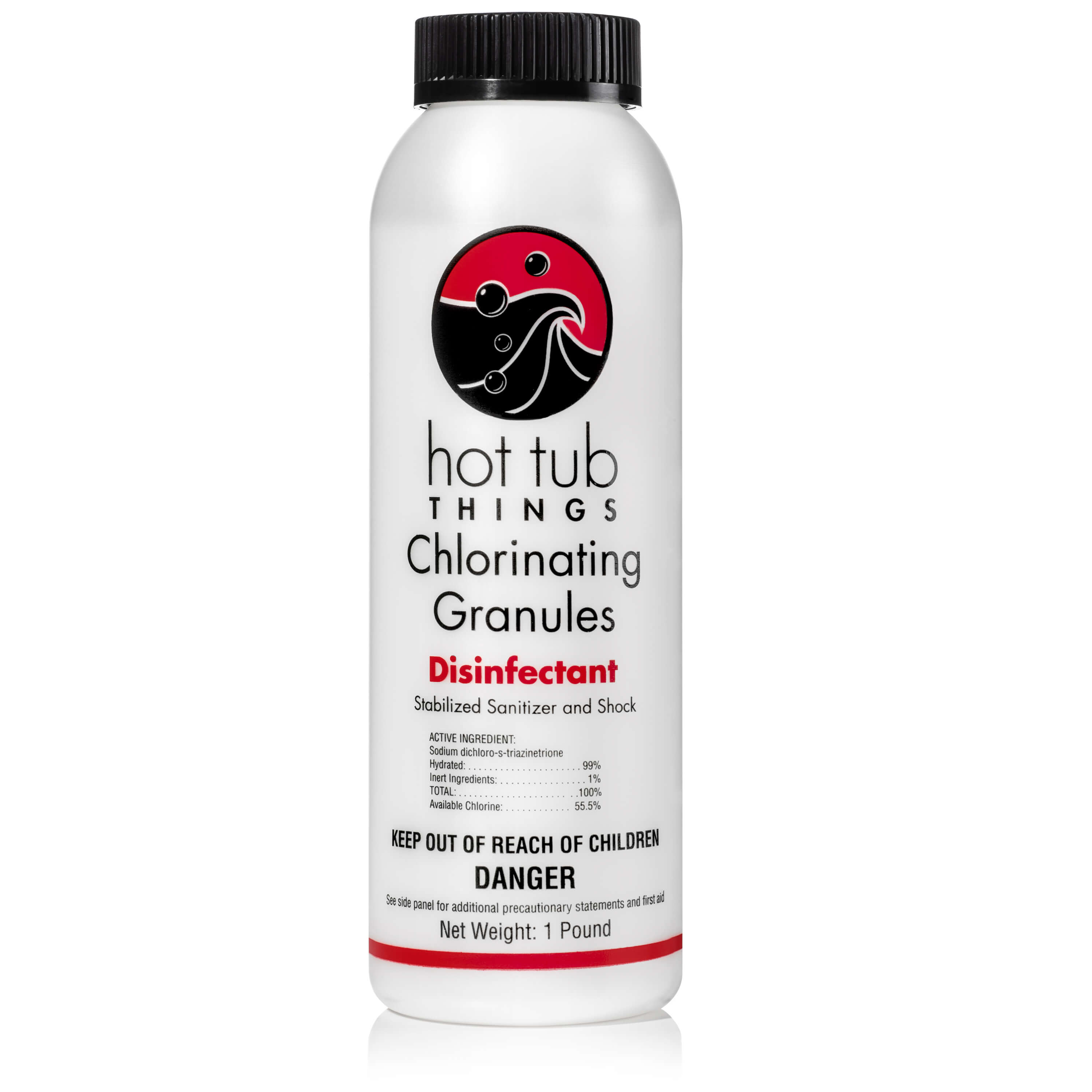 Hot Tub Things® Chlorinating Granules – 1 lb Spa Sanitizer