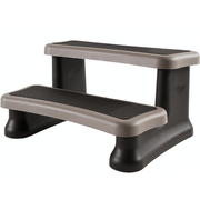 SmartStep Deluxe Spa Step (Coastal Grey) – Wide, Non‑Slip, Durable